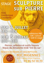 Stage Sculpture sur Pierre