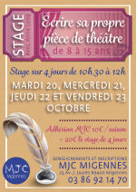 Stage Écrire sa propre pièce de théâtre