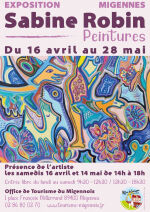 Exposition Peintures de Sabine Robin